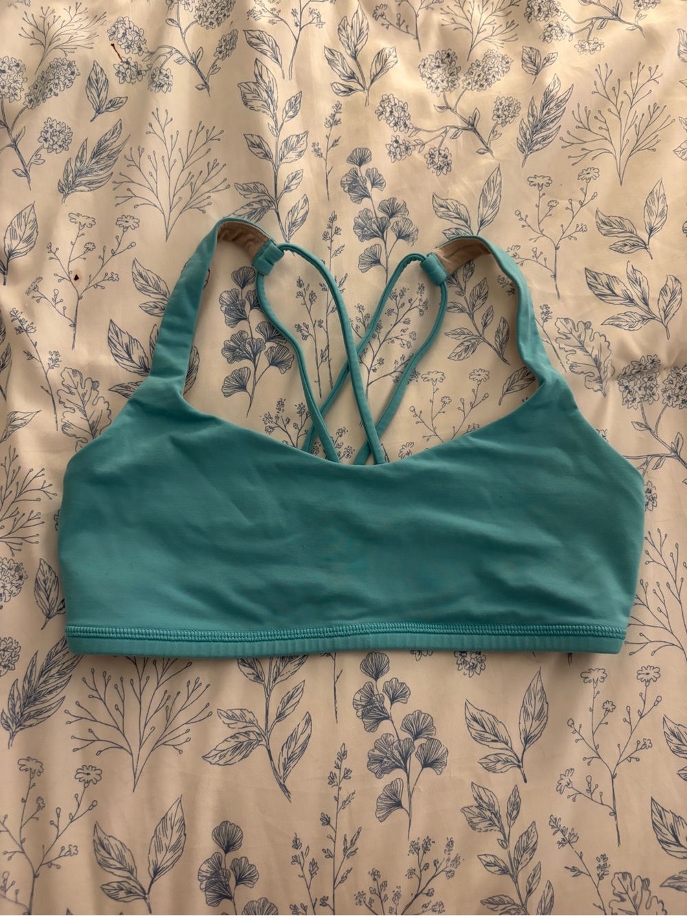 Lululemon Crisscross Sports Bra - blue size 4